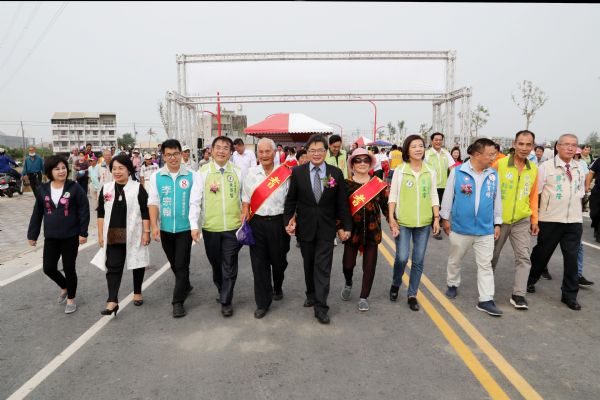新營及鹽水區南80與南74交接處至縣道172線新闢道路通車