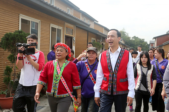 全國第一個都市型原民聚落安遷