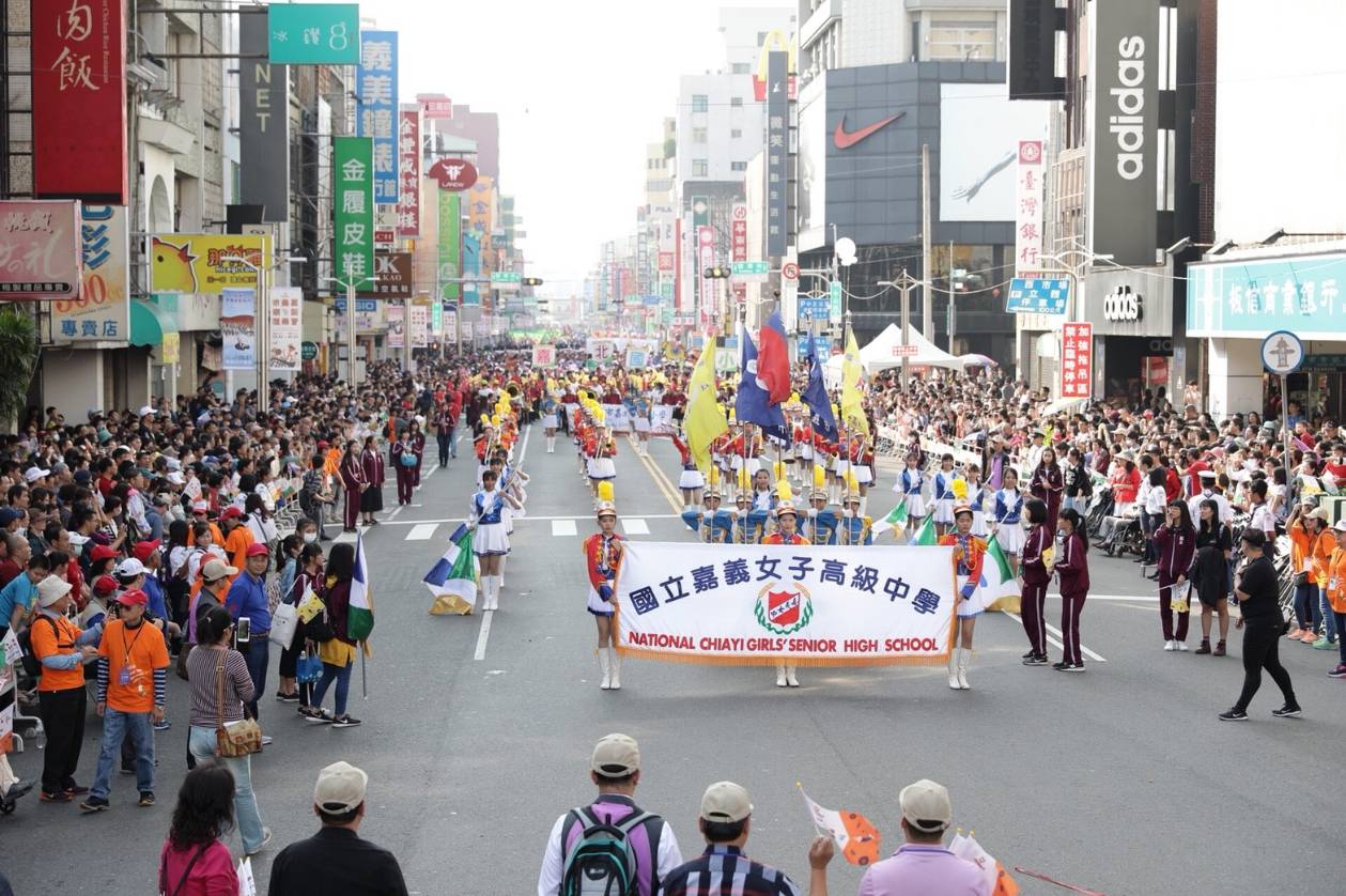 2018年嘉義市國際管樂節 在地民俗結合國際熱鬧登場