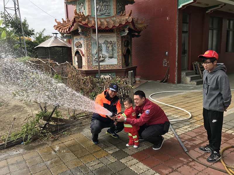 社區消防新體驗，平安過好年活動