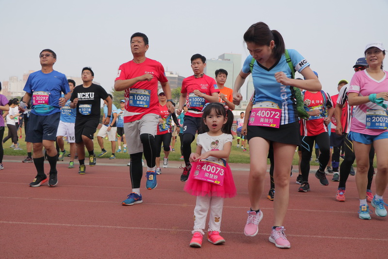 成大2019校園路跑　逾1千5百人齊聚享受運動樂趣