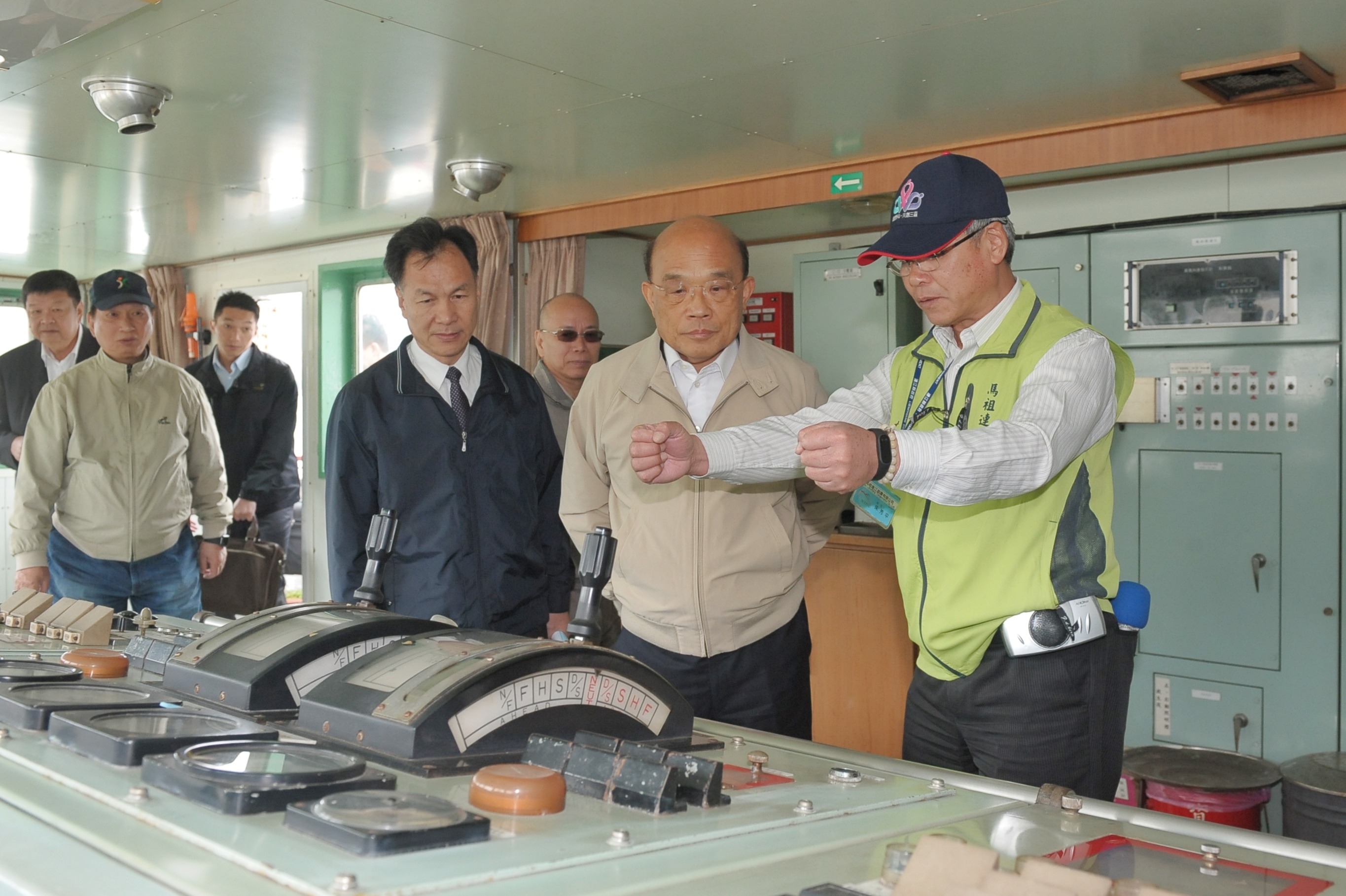 蘇揆核定新臺馬輪 同步改善海陸空交通助觀光 