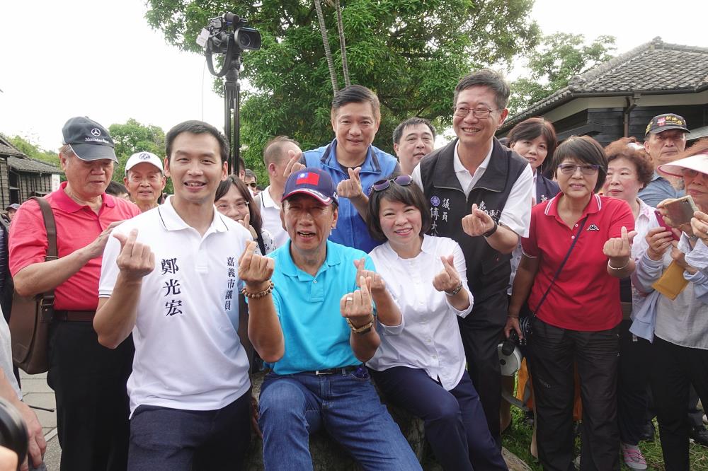 黃敏惠市長陪鴻海董事長郭台銘訪檜意森活村  打造新朝聖景點