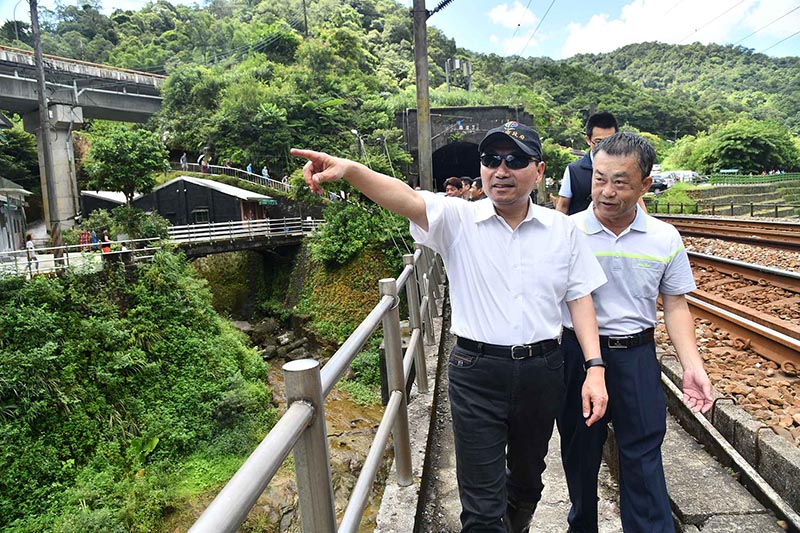 舊三貂嶺隧道闢自行車道 串連瑞芳、雙溪觀光路線