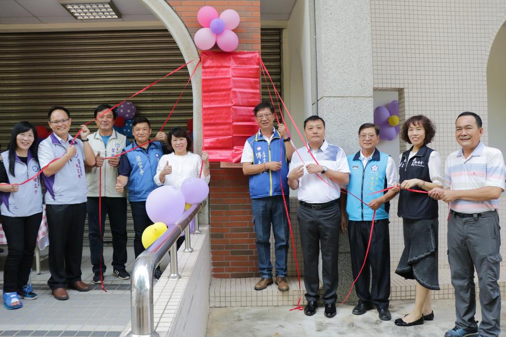 東川花甲食堂揭牌  市長：市府持續推動各項高齡友善政策