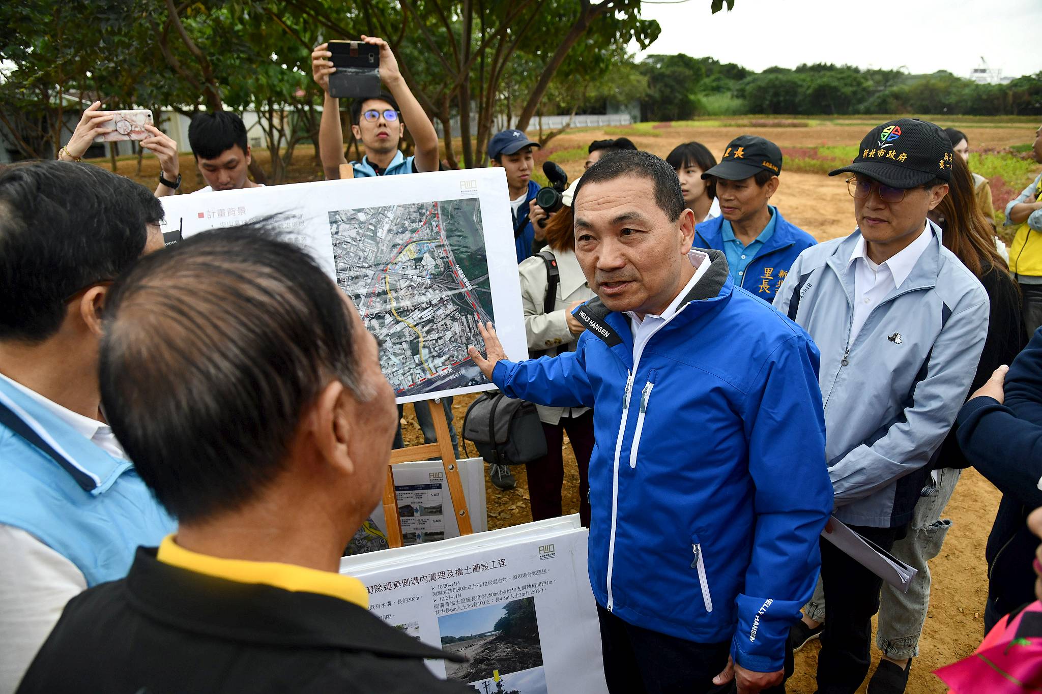 綠化五股垃圾山 侯友宜：還市民乾淨市容