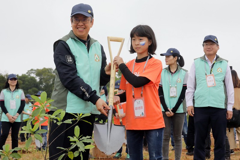 副總統出席「『森活大樹聚』植樹節活動」