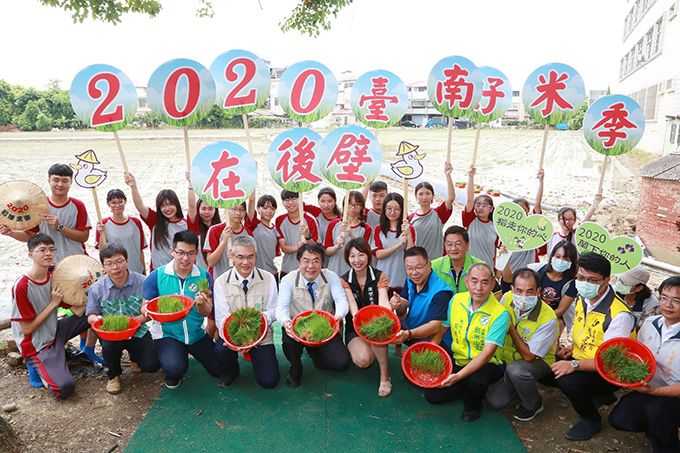 後壁稻田彩繪插秧開跑 台南好米季10月初登場並搭配國慶煙火