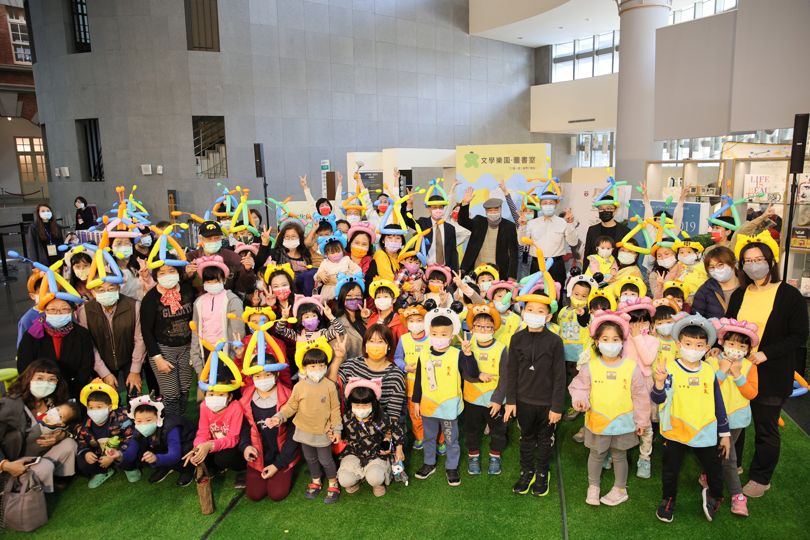 臺文館文學樂園與圖書室齊開幕