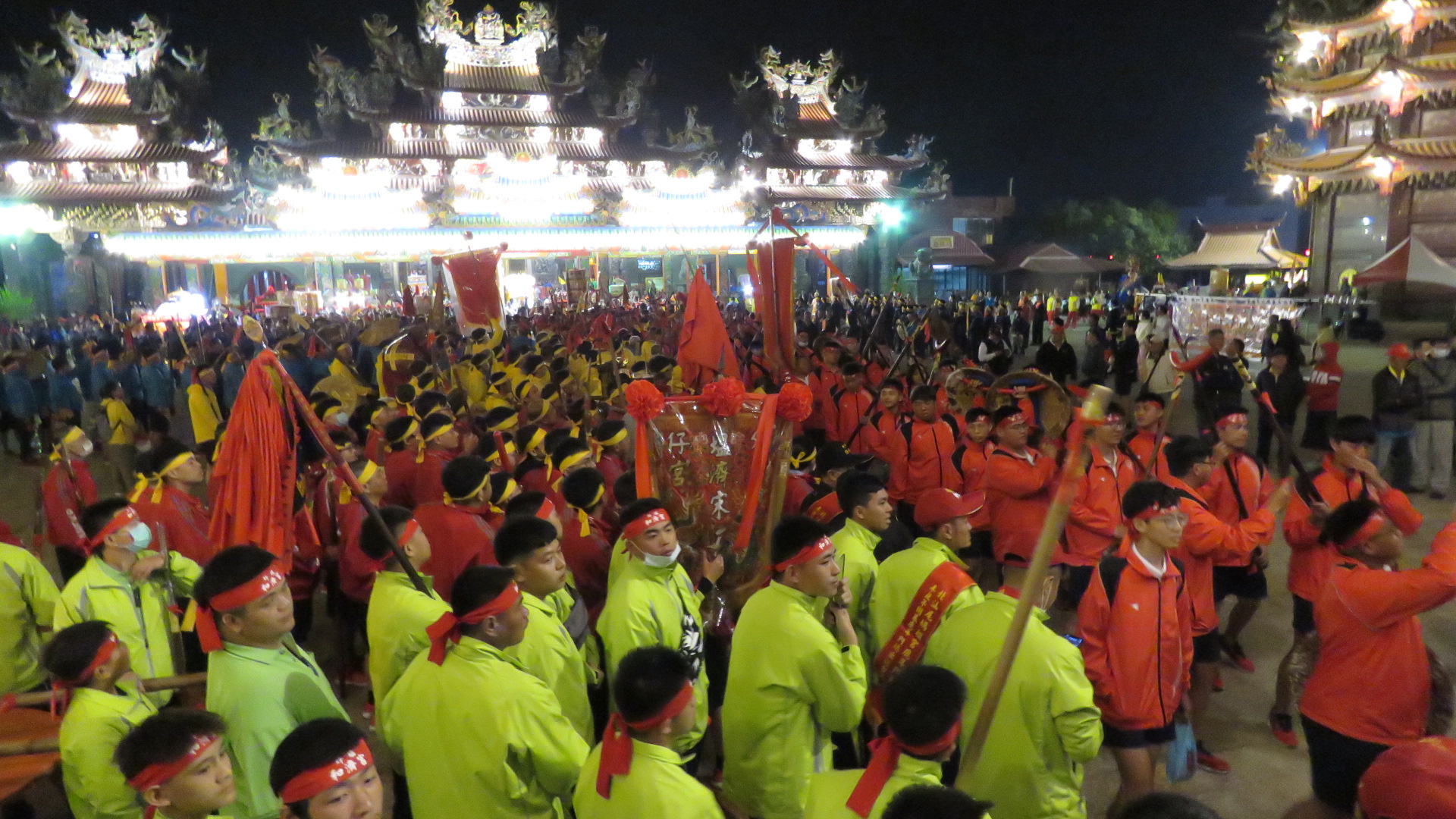 2021辛丑年「台江迎神祭─開基鹿耳門媽祖出巡」  宛若不夜城