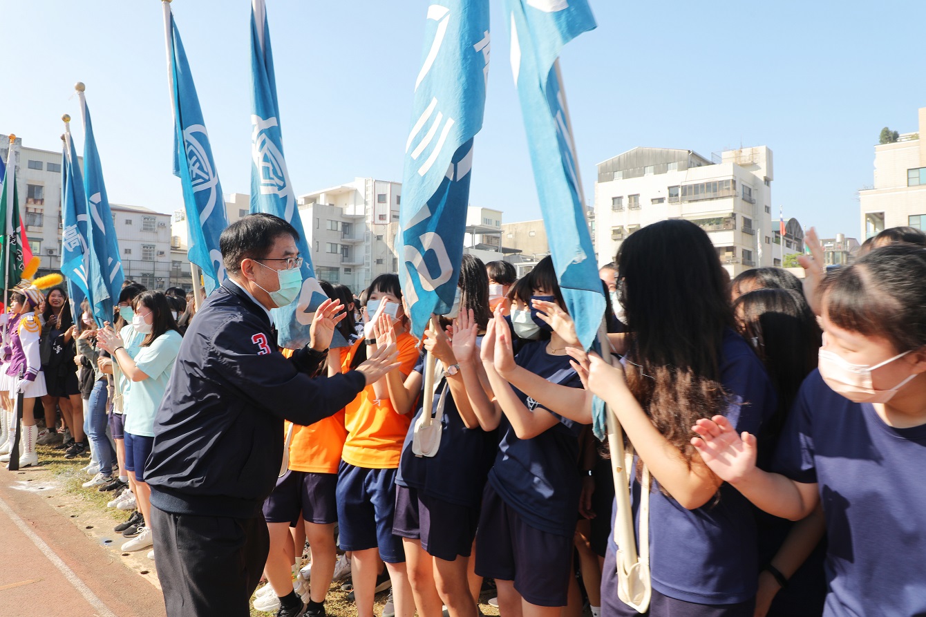 台南女中104年校慶、台南二中107年校慶 黃偉哲出席台南名校校慶並致意