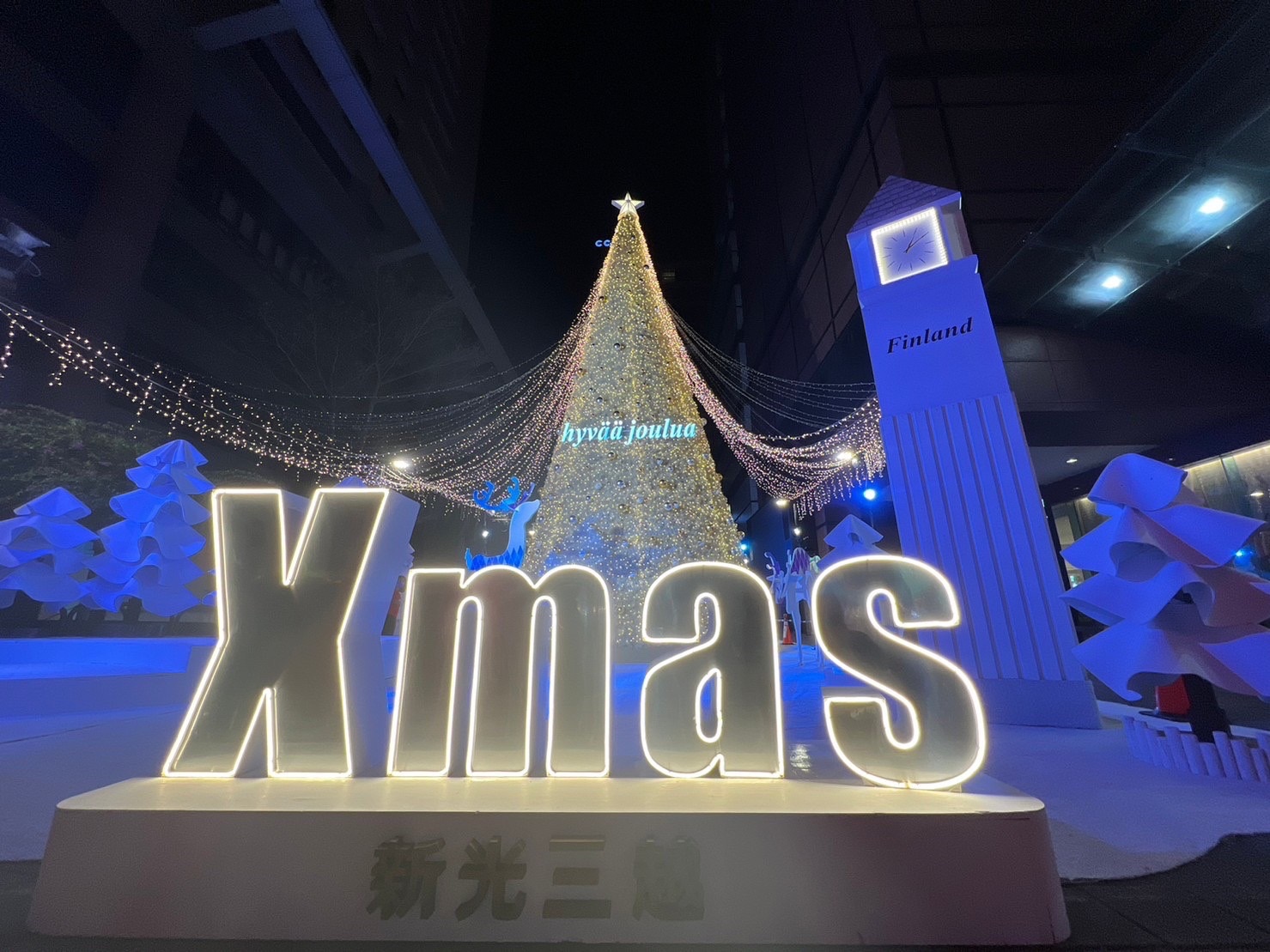 2022南台灣最美耶誕裝置在台南新天地! 
