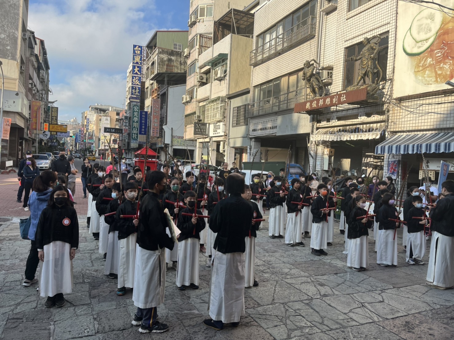 臺南春祭武聖祭祀大典  古禮六佾舞莊嚴隆重