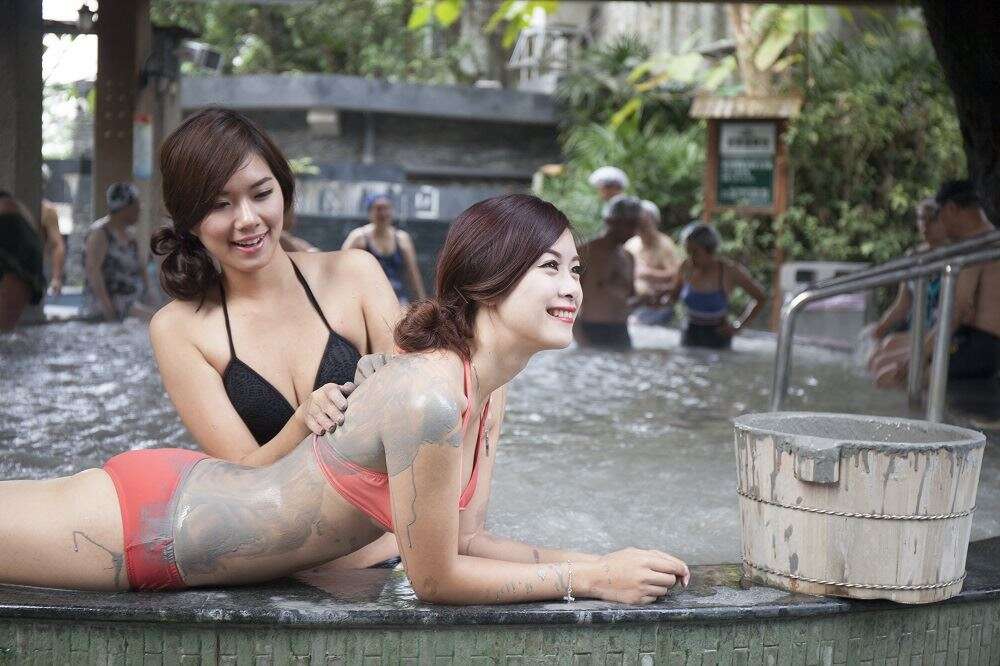 春暖花開遊山區  民眾到台南美食泡湯正得時