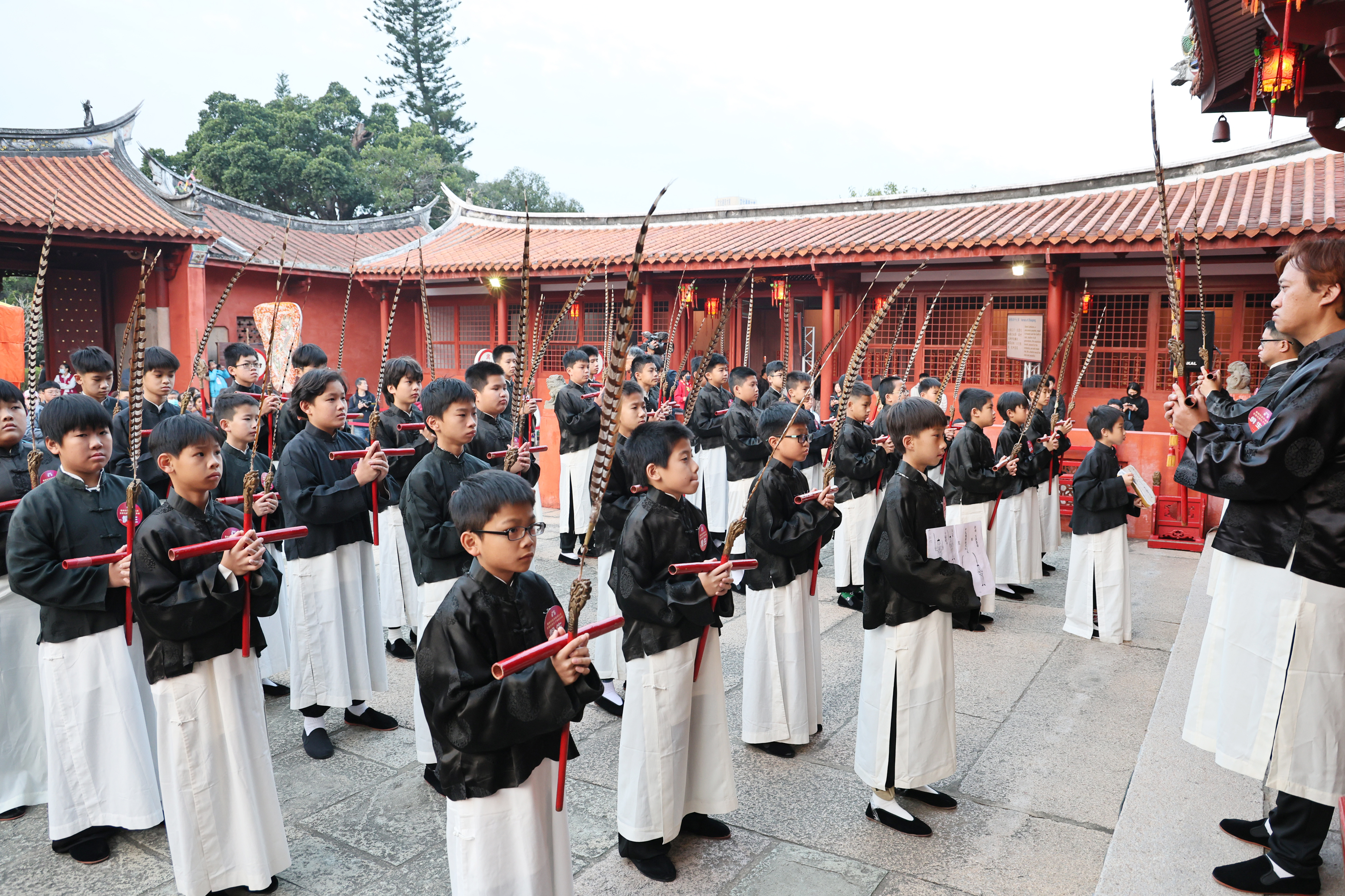 114「全臺首學」春祭大成至聖先師釋奠典禮 黃偉哲任正獻官傳承百年傳統 承載文化厚度