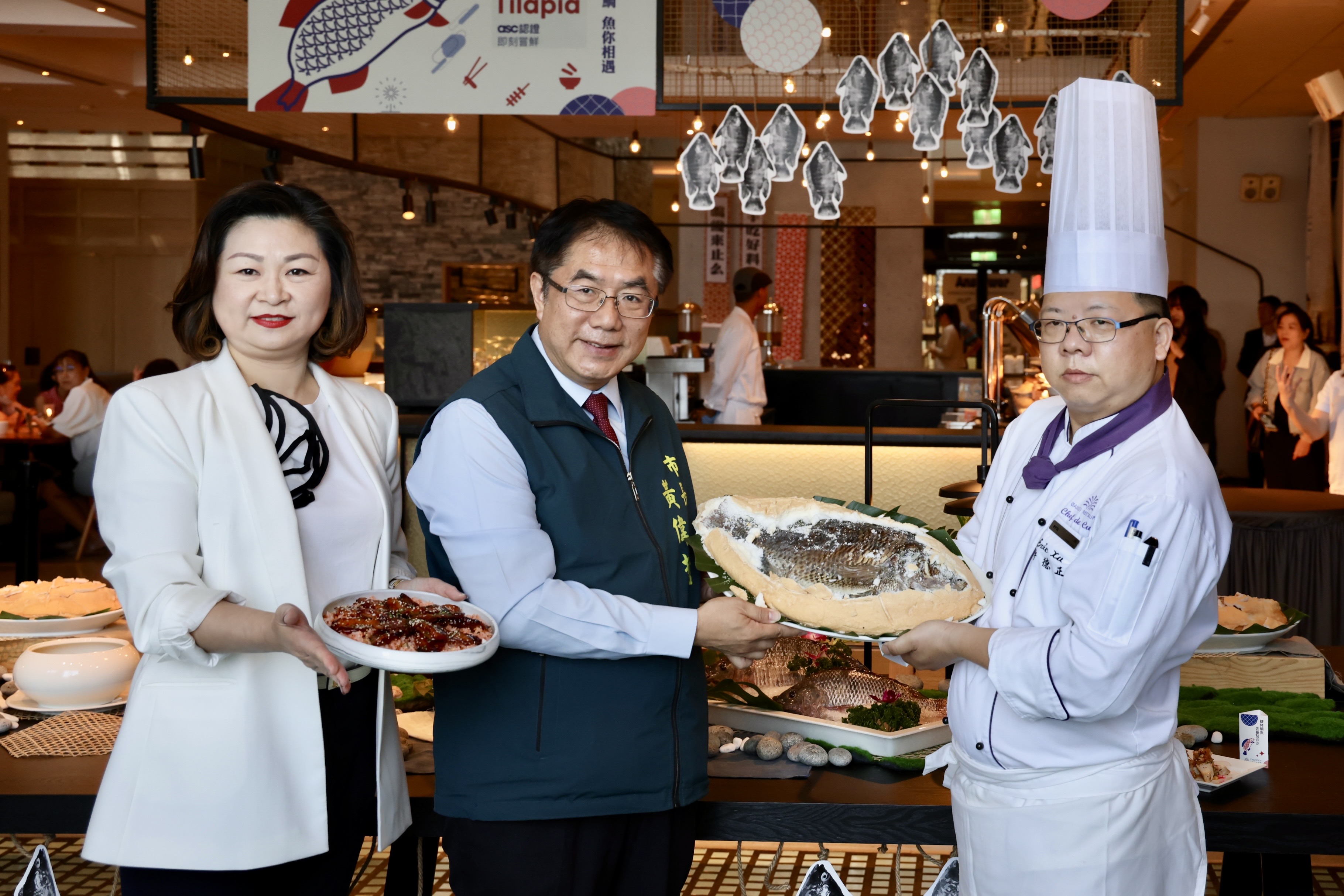 南市府攜手老爺行旅推台灣鯛美食季  黃偉哲邀品嘗8道新美味料理