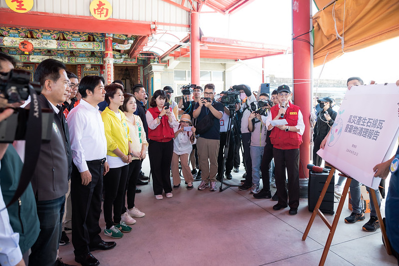 總統赴臺南關心災區復原及房舍修繕進度