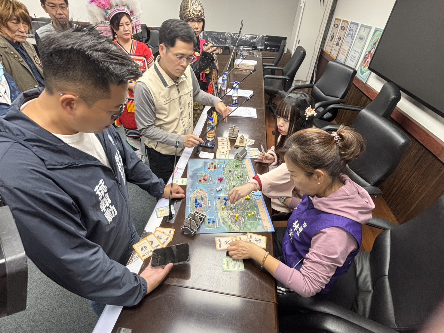 黑水溝桌遊賽宣揚開台歷史